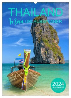 THAILAND - Mein Urlaubsplaner (Wandkalender 2024 DIN A2 hoch), CALVENDO Monatskalender - BuddhaART