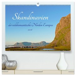 Skandinavien, der wildromantische Norden Europas (hochwertiger Premium Wandkalender 2024 DIN A2 quer), Kunstdruck in Hochglanz