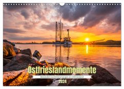 Ostfrieslandmomente 2024 (Wandkalender 2024 DIN A3 quer), CALVENDO Monatskalender