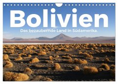 Bolivien - Das bezaubernde Land in Südamerika. (Wandkalender 2024 DIN A4 quer), CALVENDO Monatskalender