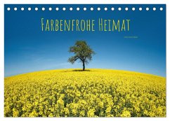 Farbenfrohe Heimat (Tischkalender 2024 DIN A5 quer), CALVENDO Monatskalender