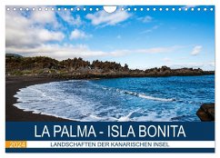 La Palma - Isla Bonita - Landschaften der Kanarischen Insel (Wandkalender 2024 DIN A4 quer), CALVENDO Monatskalender
