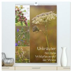 Unkräuter - Nützliche Wildpflanzen auf der Wiese (hochwertiger Premium Wandkalender 2024 DIN A2 hoch), Kunstdruck in Hochglanz - Drachenkind-Fotografie