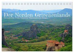 Der Norden Griechenlands (Tischkalender 2024 DIN A5 quer), CALVENDO Monatskalender