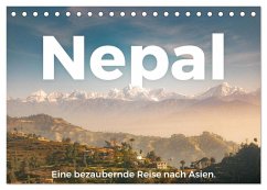 Nepal - Eine bezaubernde Reise nach Asien. (Tischkalender 2024 DIN A5 quer), CALVENDO Monatskalender