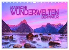 Magische Wunderwelten der Natur (Wandkalender 2024 DIN A3 quer), CALVENDO Monatskalender
