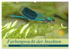Farbenpracht der Insekten (Wandkalender 2024 DIN A2 quer), CALVENDO Monatskalender