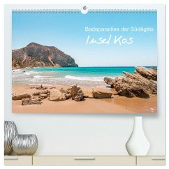 Insel Kos - Badeparadies der Südägäis (hochwertiger Premium Wandkalender 2024 DIN A2 quer), Kunstdruck in Hochglanz