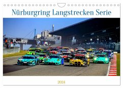 Nüburgring Langstrecken Serie 2024 (Wandkalender 2024 DIN A4 quer), CALVENDO Monatskalender