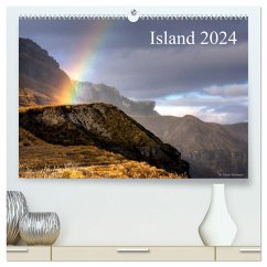 Island 2024 (hochwertiger Premium Wandkalender 2024 DIN A2 quer), Kunstdruck in Hochglanz