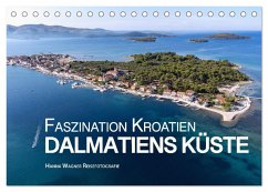 Faszination Kroatien - Dalmatiens Küste (Tischkalender 2024 DIN A5 quer), CALVENDO Monatskalender