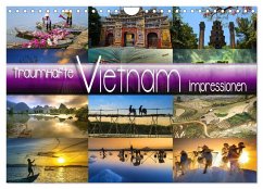 Traumhafte Vietnam Impressionen (Wandkalender 2024 DIN A4 quer), CALVENDO Monatskalender