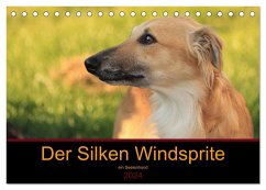 Der Silken Windsprite - ein Seelenhund (Tischkalender 2024 DIN A5 quer), CALVENDO Monatskalender