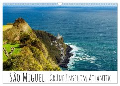 São Miguel - Grüne Insel im Atlantik (Wandkalender 2024 DIN A3 quer), CALVENDO Monatskalender - Drafz, Silvia