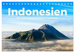Indonesien - Ein atemberaubender Inselstaat. (Tischkalender 2024 DIN A5 quer), CALVENDO Monatskalender - Scott, M.