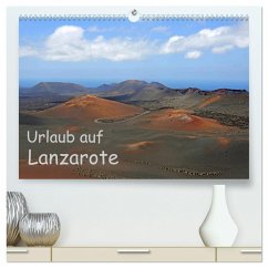 Urlaub auf Lanzarote (hochwertiger Premium Wandkalender 2024 DIN A2 quer), Kunstdruck in Hochglanz - Eppele, Klaus