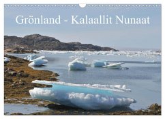 Grönland - Kalaallit Nunaat (Wandkalender 2024 DIN A3 quer), CALVENDO Monatskalender