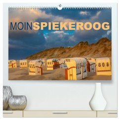Moin Spiekeroog (hochwertiger Premium Wandkalender 2024 DIN A2 quer), Kunstdruck in Hochglanz