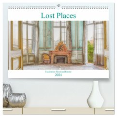 Lost Places - Faszination Türen und Fenster (hochwertiger Premium Wandkalender 2024 DIN A2 quer), Kunstdruck in Hochglanz - Hackstein, Bettina