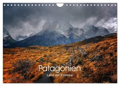 Patagonien-Land der Extreme (Wandkalender 2024 DIN A4 quer), CALVENDO Monatskalender