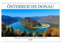 Österreichs Donau (Tischkalender 2024 DIN A5 quer), CALVENDO Monatskalender