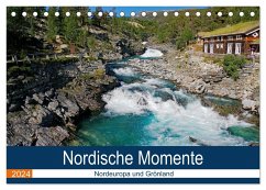Nordische Momente (Tischkalender 2024 DIN A5 quer), CALVENDO Monatskalender - Pantke, Reinhard