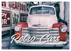 Retro Cars (Wandkalender 2024 DIN A4 quer), CALVENDO Monatskalender