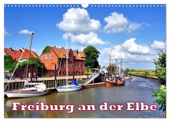 Freiburg an der Elbe (Wandkalender 2024 DIN A3 quer), CALVENDO Monatskalender
