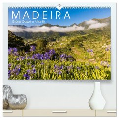 MADEIRA Grüne Oase im Atlantik (hochwertiger Premium Wandkalender 2024 DIN A2 quer), Kunstdruck in Hochglanz