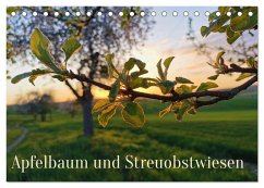 Apfelbaum und Streuobstwiesen (Tischkalender 2024 DIN A5 quer), CALVENDO Monatskalender