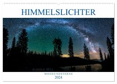 Himmelslichter - Mond und Sterne (Wandkalender 2024 DIN A2 quer), CALVENDO Monatskalender - Günter Zöhrer, Dr.