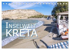 Inselwelt Kreta (Tischkalender 2024 DIN A5 quer), CALVENDO Monatskalender - Wagner, Hanna