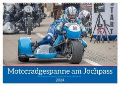 Motorradgespanne am Jochpass (Wandkalender 2024 DIN A2 quer), CALVENDO Monatskalender