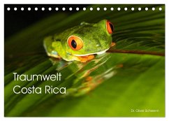 Traumwelt Costa Rica (Tischkalender 2024 DIN A5 quer), CALVENDO Monatskalender