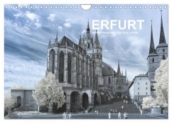 Erfurt - Infrarotfotografien von Kurt Lochte (Wandkalender 2024 DIN A4 quer), CALVENDO Monatskalender