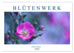 Blütenwerk (Wandkalender 2024 DIN A2 quer), CALVENDO Monatskalender - Trabant, Gesine