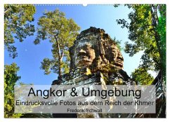 Angkor & Umgebung ¿ Eindrucksvolle Fotos aus dem Reich der Khmer (Wandkalender 2024 DIN A2 quer), CALVENDO Monatskalender