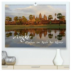 Angkor - Mythos im Reich der Khmer (hochwertiger Premium Wandkalender 2024 DIN A2 quer), Kunstdruck in Hochglanz - Nadler M.A., Alexander