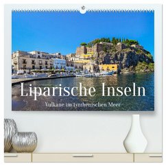 Liparische Inseln - Vulkane im Tyrrhenischen Meer (hochwertiger Premium Wandkalender 2024 DIN A2 quer), Kunstdruck in Hochglanz