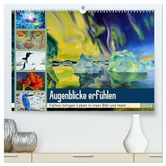 Augenblicke erfühlen (hochwertiger Premium Wandkalender 2024 DIN A2 quer), Kunstdruck in Hochglanz