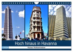 Hoch hinaus in Havanna - Kubas Wolkenkratzer (Wandkalender 2024 DIN A4 quer), CALVENDO Monatskalender - Löwis of Menar, Henning von