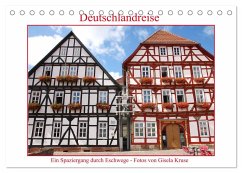 Deutschlandreise - Ein Spaziergang durch Eschwege (Tischkalender 2024 DIN A5 quer), CALVENDO Monatskalender