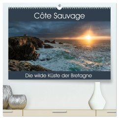 Côte Sauvage - Die wilde Küste der Bretagne (hochwertiger Premium Wandkalender 2024 DIN A2 quer), Kunstdruck in Hochglanz - Gerber, Thomas