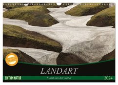 Landart - Kunst aus der Natur (Wandkalender 2024 DIN A3 quer), CALVENDO Monatskalender - Calvendo