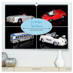 Nostalgie Spielzeug (hochwertiger Premium Wandkalender 2024 DIN A2 quer), Kunstdruck in Hochglanz