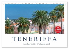 TENERIFFA - Zauberhafte Vulkaninsel (Tischkalender 2024 DIN A5 quer), CALVENDO Monatskalender