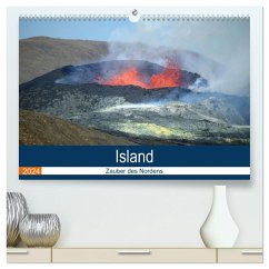 Island - Zauber des Nordens (hochwertiger Premium Wandkalender 2024 DIN A2 quer), Kunstdruck in Hochglanz - Pantke, Reinhard