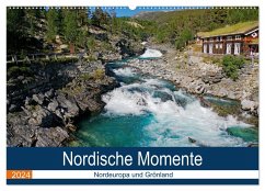 Nordische Momente (Wandkalender 2024 DIN A2 quer), CALVENDO Monatskalender - Pantke, Reinhard