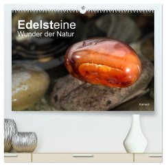 Edelsteine. Wunder der Natur (hochwertiger Premium Wandkalender 2024 DIN A2 quer), Kunstdruck in Hochglanz - calmbacher, Christiane