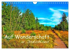 Auf Wanderschaft in Deutschland (Wandkalender 2024 DIN A4 quer), CALVENDO Monatskalender